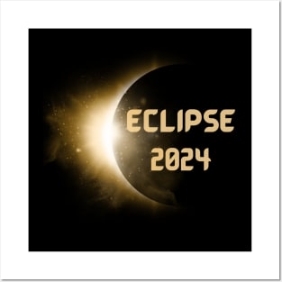 Total Solar Eclipse 2024 Totality April 8 Men Women Kids Posters and Art